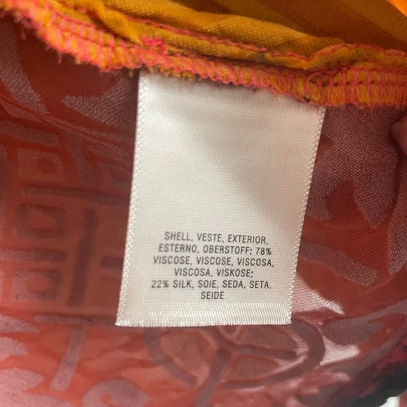 Anthropologie Velvet Patchwork Wrap Top by Moulinette Soeurs - Picture 12 of 16